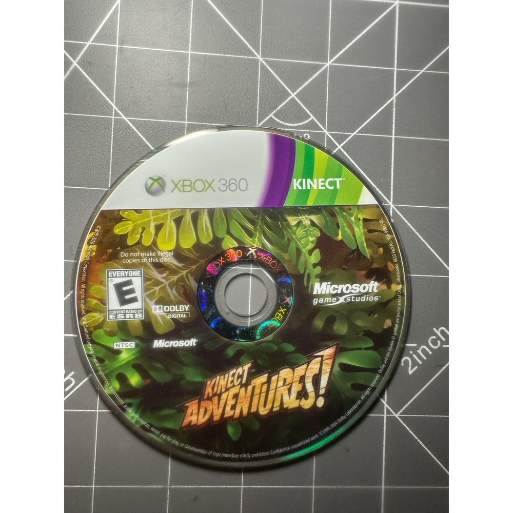 Kinect Adventures Xbox 360 & Random Case For Protection